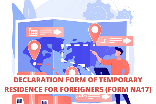 Vietnam: Declaration form of temporary residence for foreigners (Form NA17)? How much is the fee for granting temporary residence registration for foreigners?