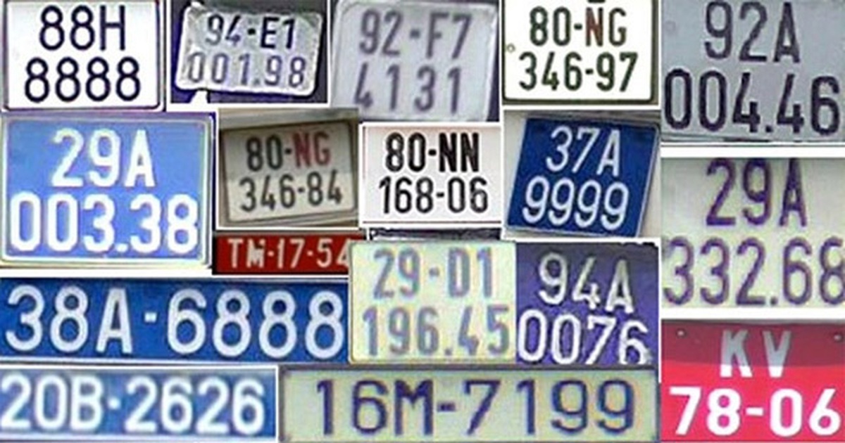 Có được đổi biển số xe máy từ 4 chữ số thành 5 chữ số hay không?