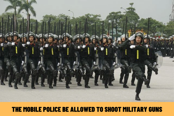 Vietnam: Shall the mobile police performing independent duties be allowed to open fire without warning?