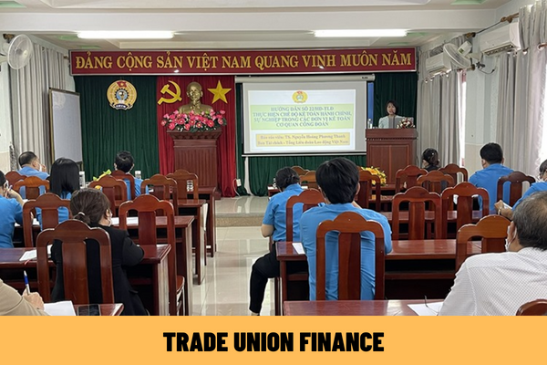 What are the regulations on making reports on estimates of trade union financial revenues and expenditures? What are the sources of trade union revenues?