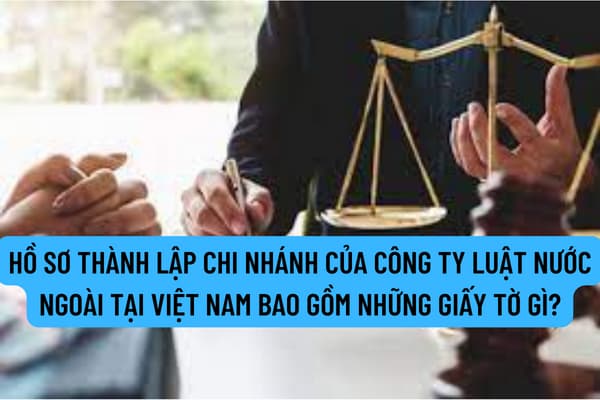 Hồ sơ thành lập chi nhánh của công ty luật nước ngoài tại Việt Nam bao gồm những giấy tờ gì?