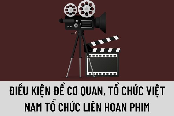 Muốn tổ chức liên hoan phim, liên hoan phim chuyên ngành thì cơ quan, tổ chức Việt Nam cần phải có điều kiện nào?
