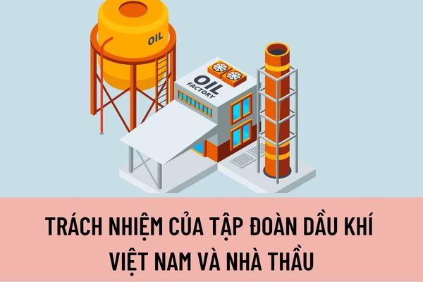 Trách nhiệm của Tập đoàn Dầu khí Việt Nam và nhà thầu trong báo cáo tài nguyên, trữ lượng dầu khí được quy định như thế nào?